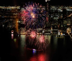 New York City’s World Trade Center Illuminates in Vibrant Lights to Celebrate Diwali 2024